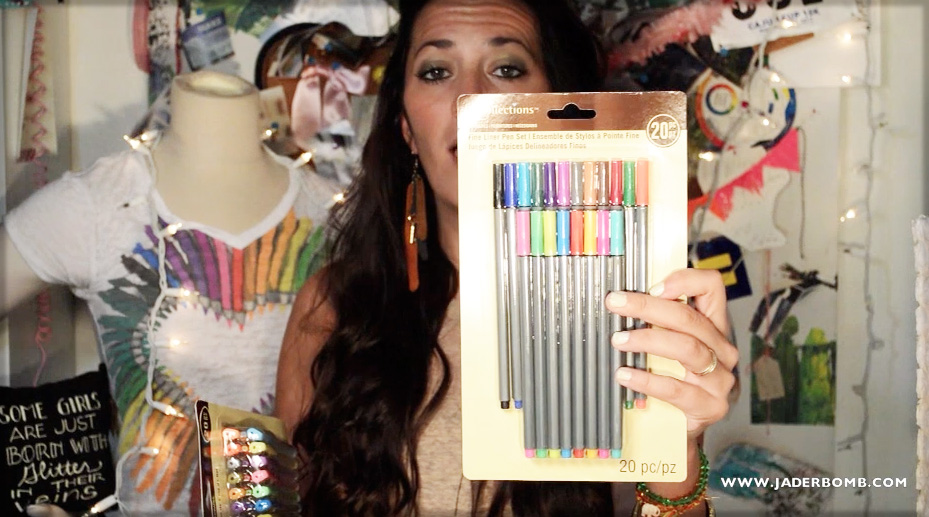 felt tip markers Michaels arts n crafts haul