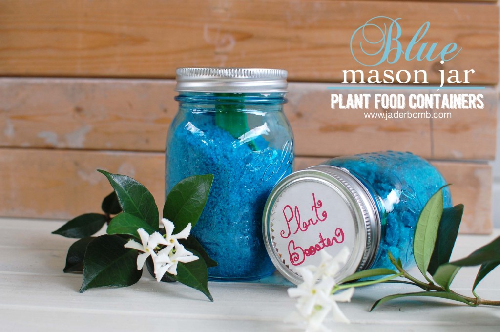  blue-mason-jar-plant-food-containers