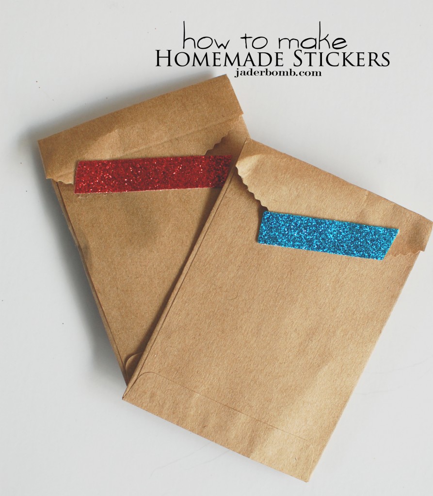 homemade stickers