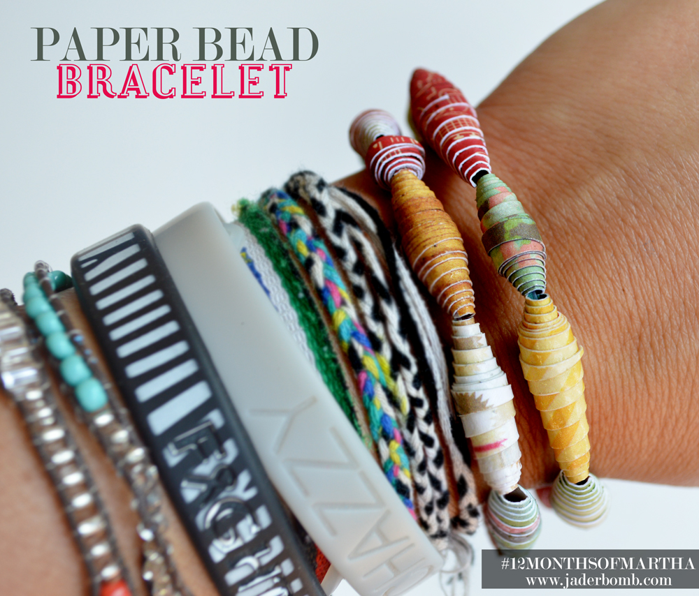 diy-paper-bead-bracelet