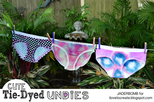 how to tie dye undies