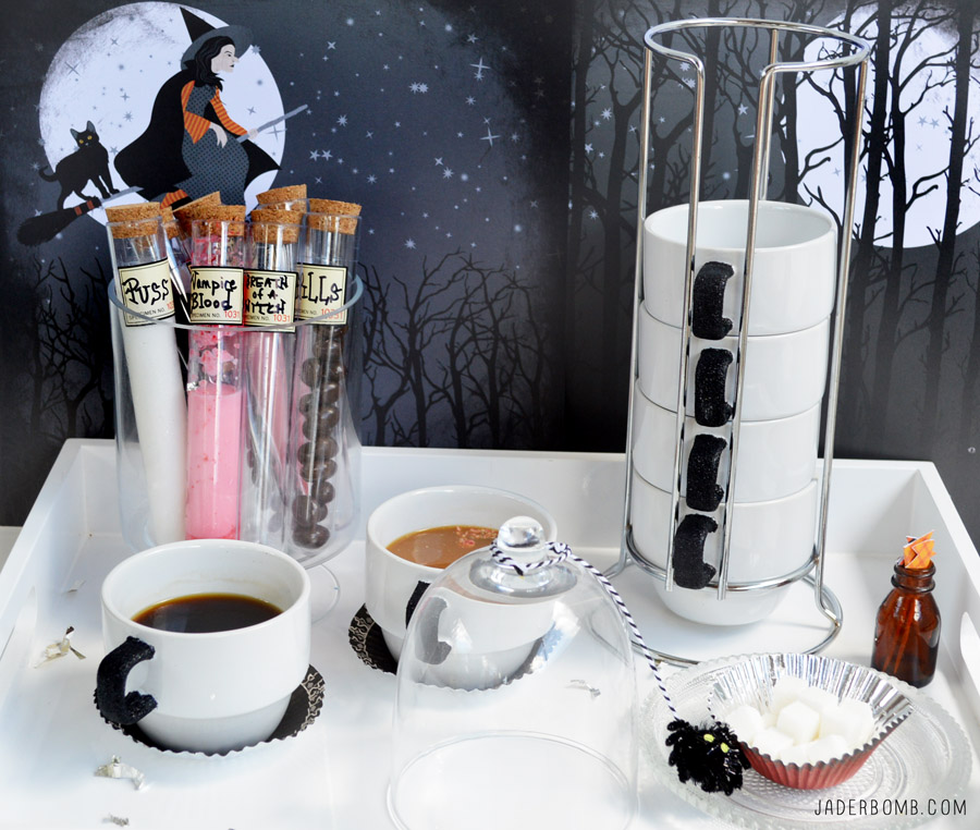 EASY HALLOWEEN SCARY COFFEE PARTY