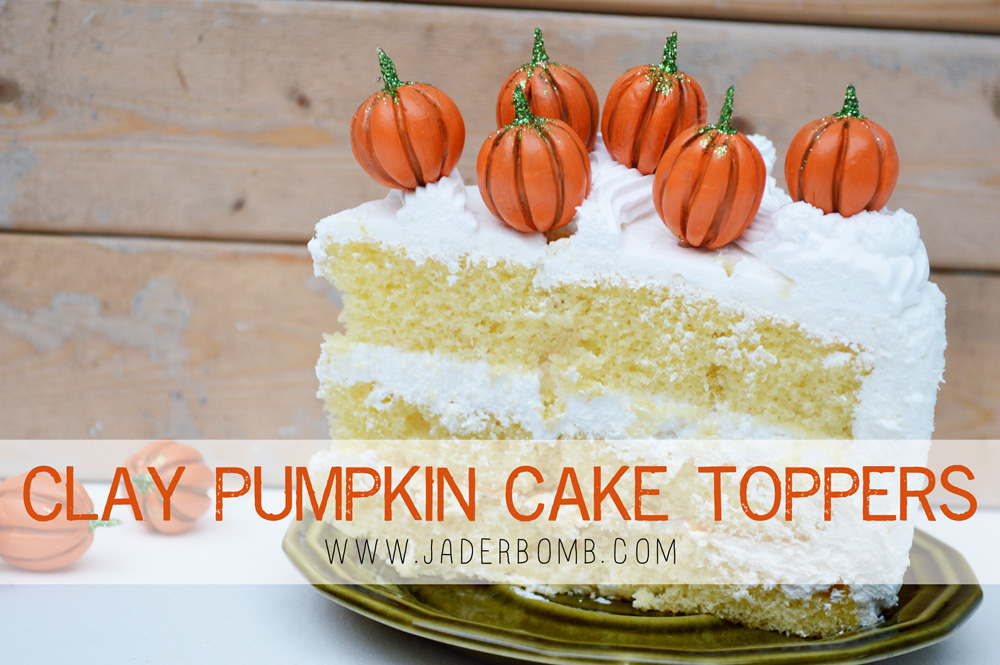 Pumpkin Cake Toppers