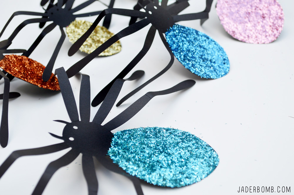  how to use glitter in decorations