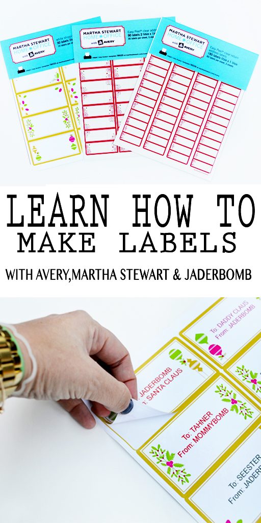 How to make Printable Labels
