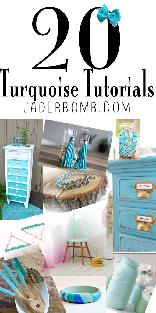 20 turquoise tutorials pinterest