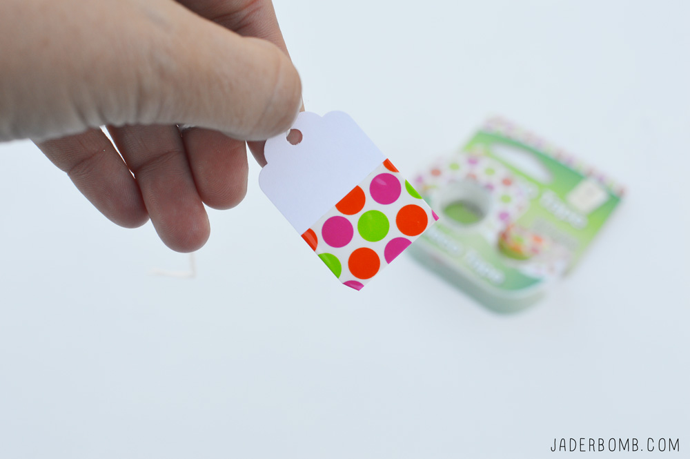 HOW TO MAKE WASHI TAPE LABELS