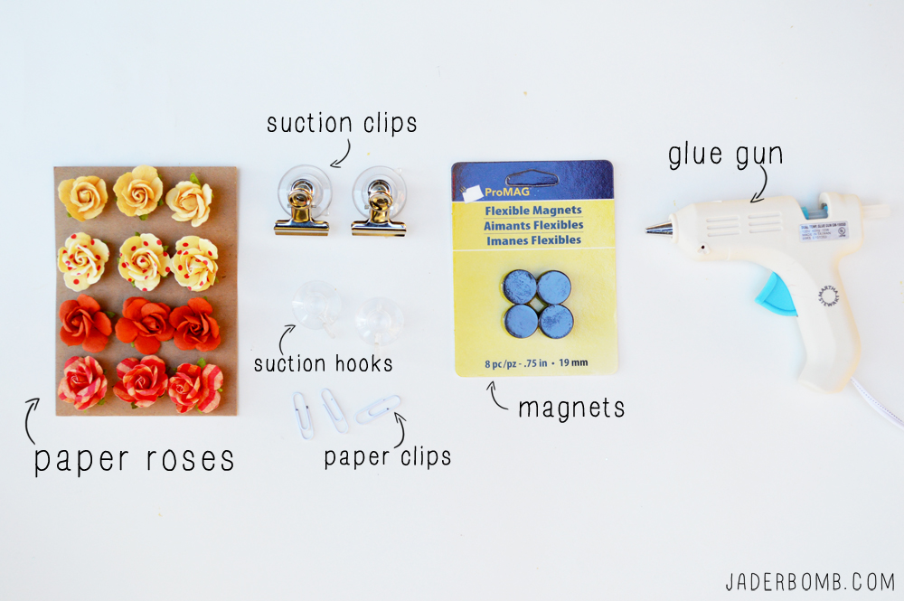 paper roses supplies