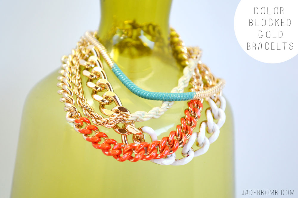 EASY COLOR BLOCKED JEWELERY