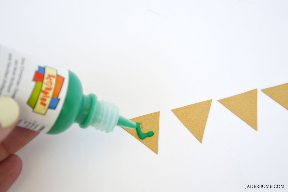 puff paint cake banner