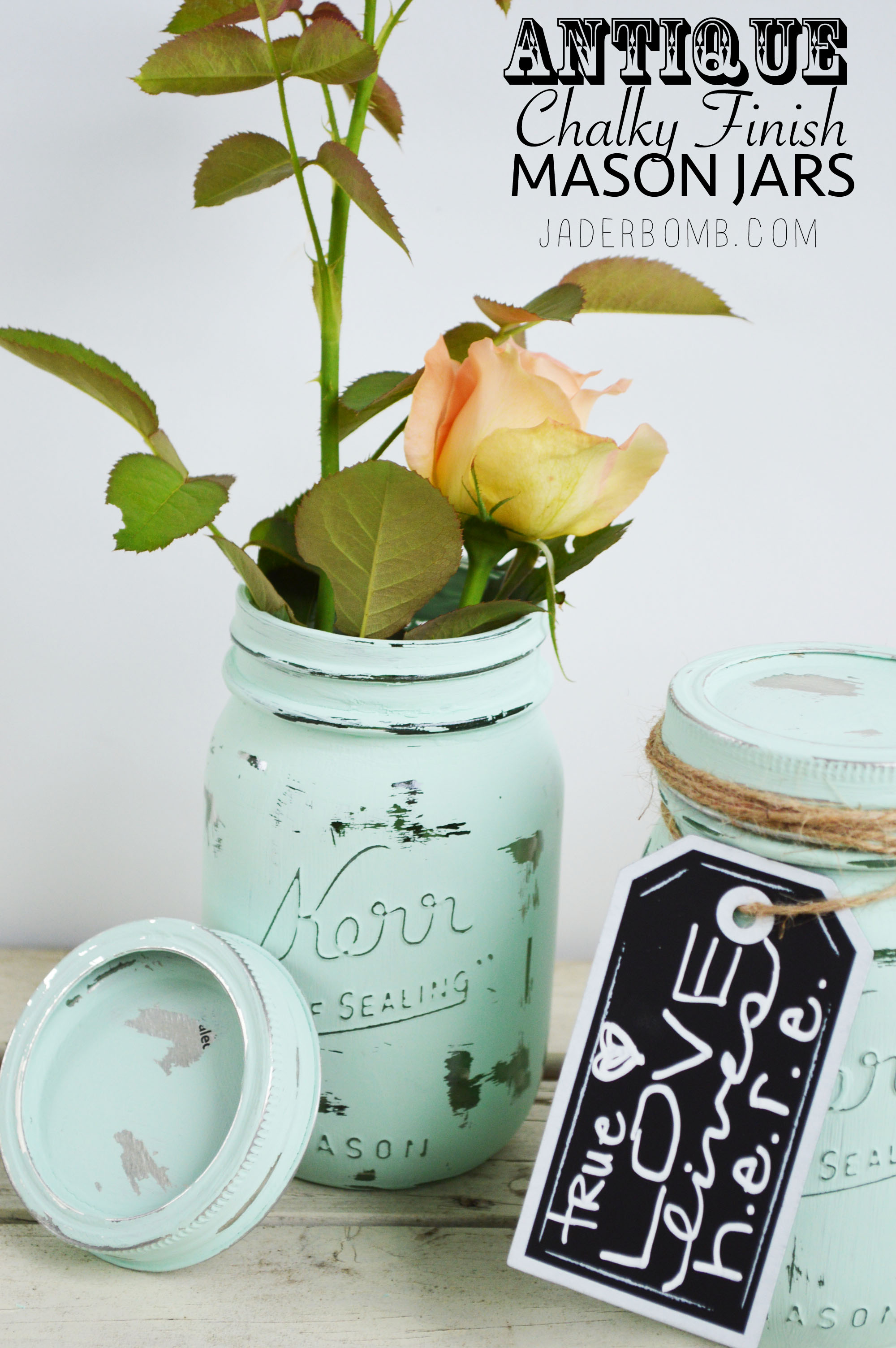 mason jar crafts vintage