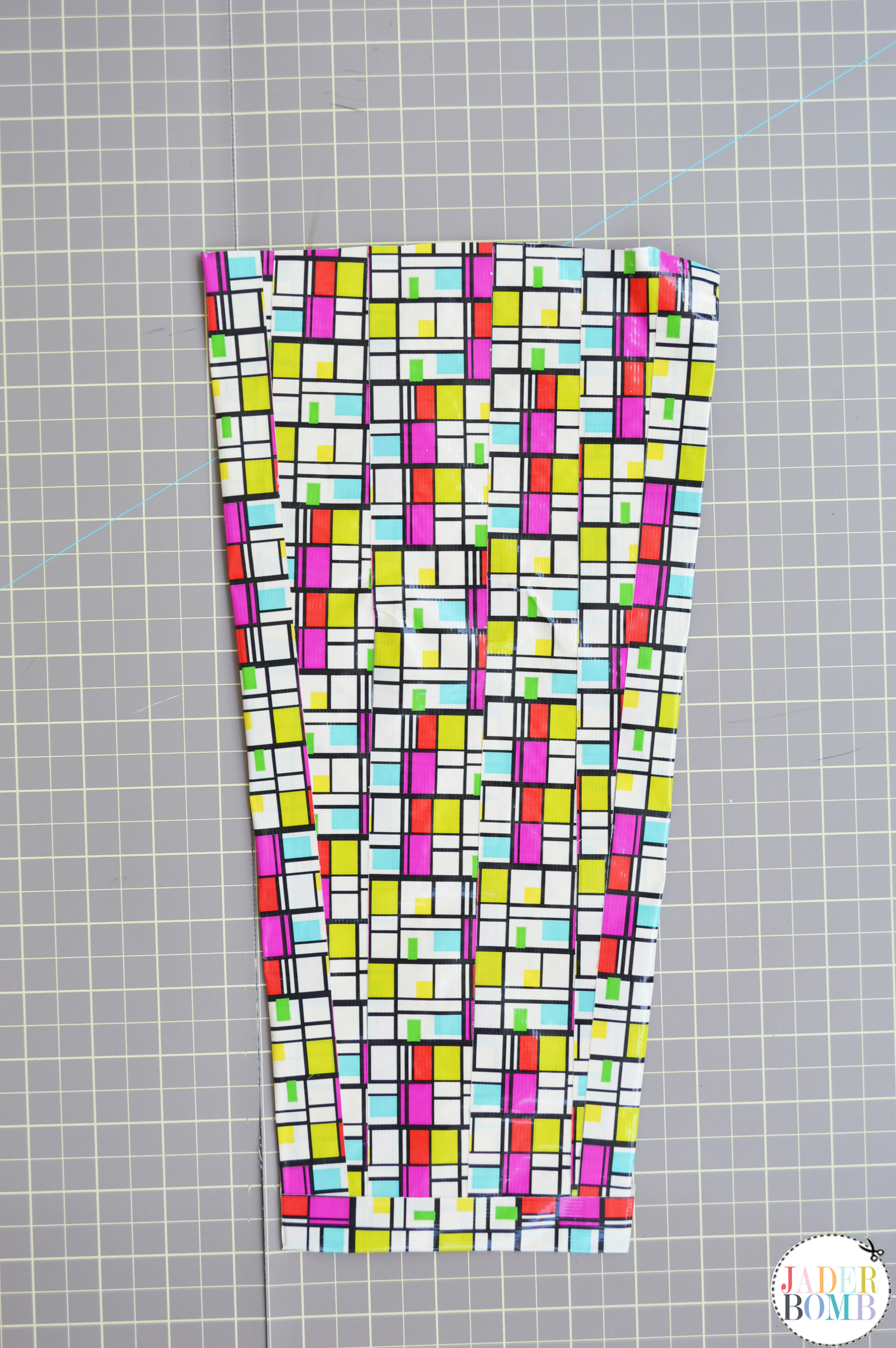 patterned duck tape bags