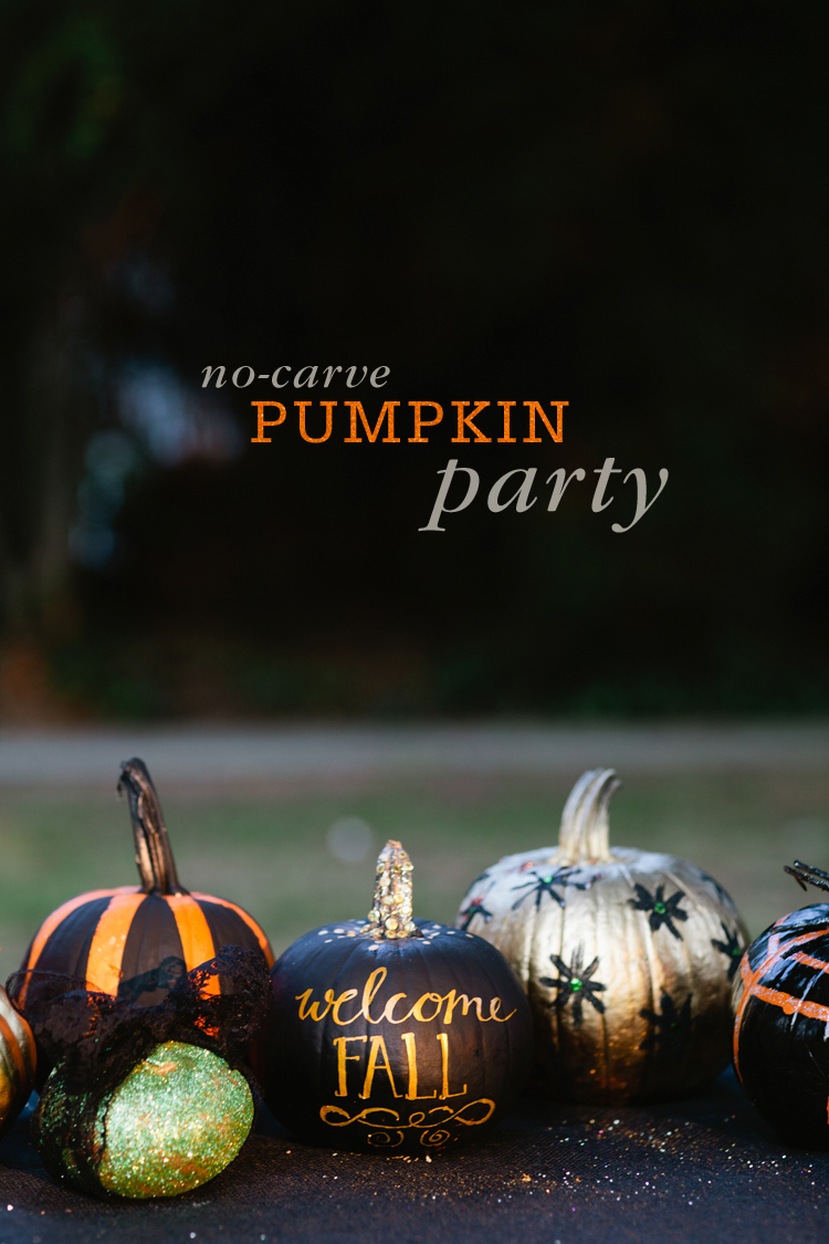 No-carve-Pumpkin-Party