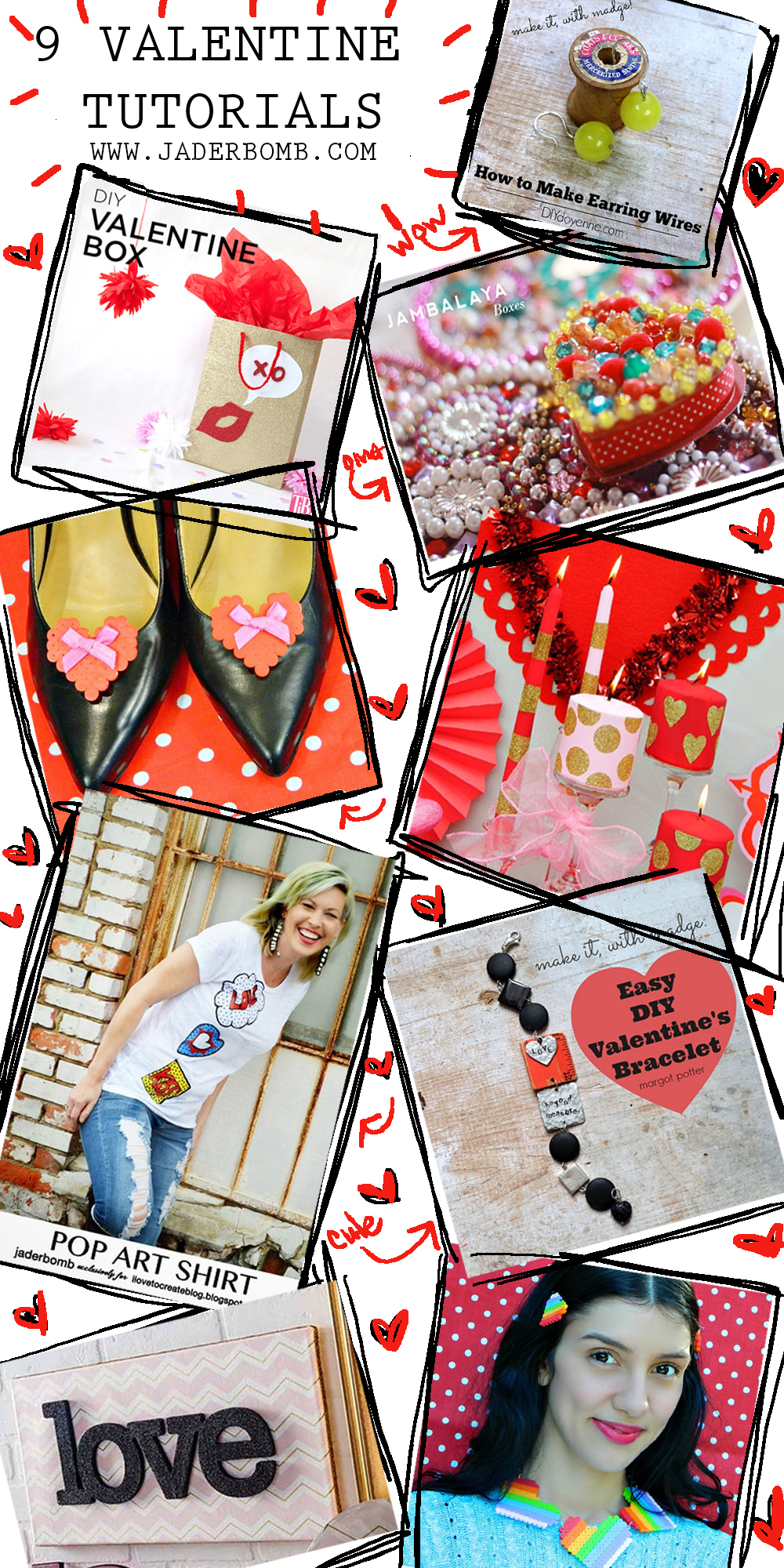 9 VALENTINE DIY'S