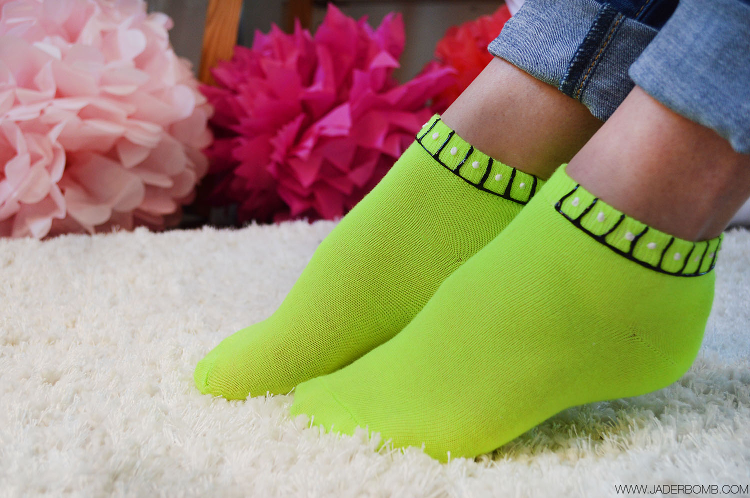 NEON GREEN SOCKS