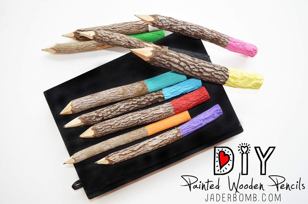 Painted Wooden Pencils
