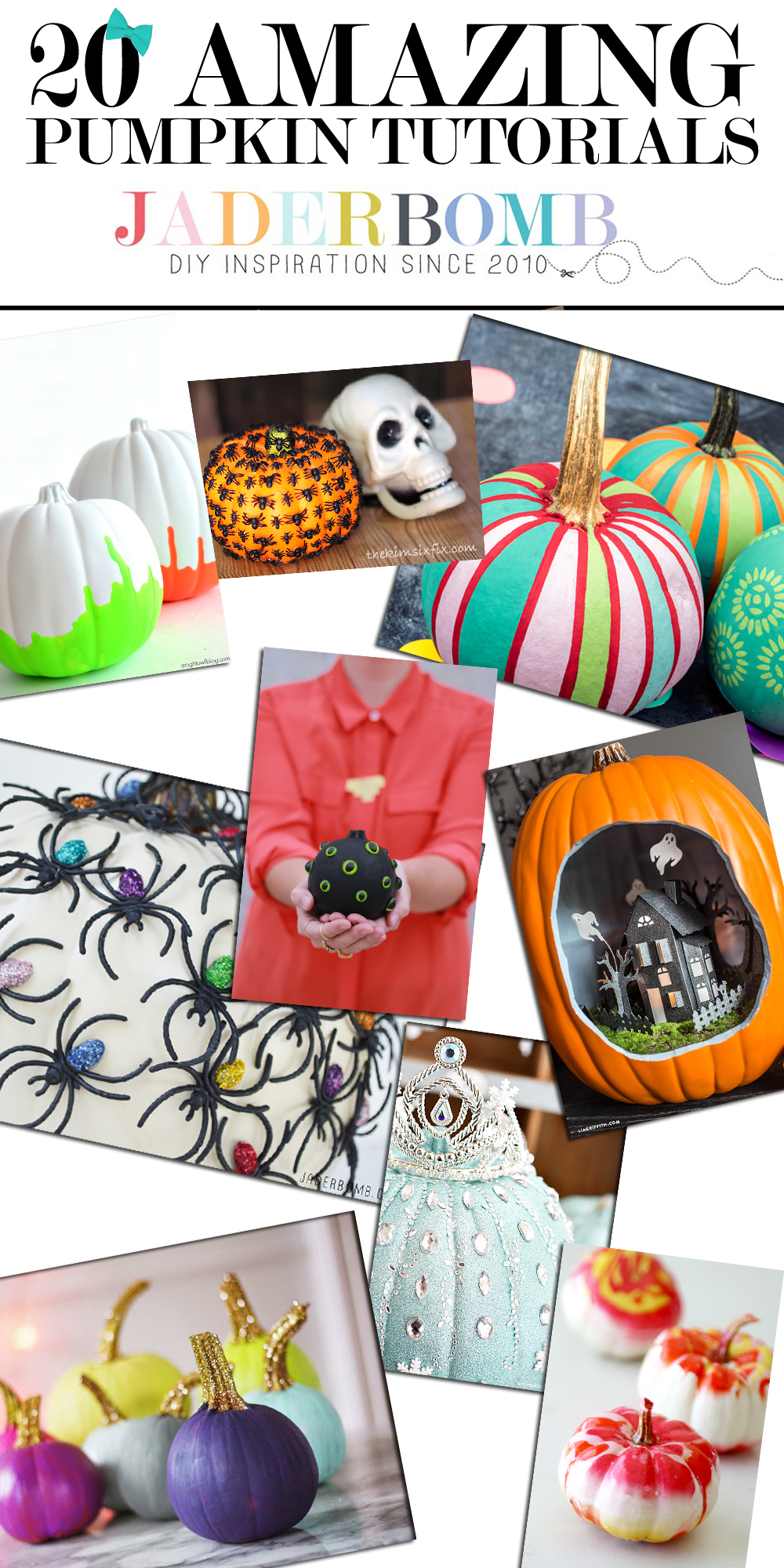 20 DIY PUMPKIN TUTORIALS 