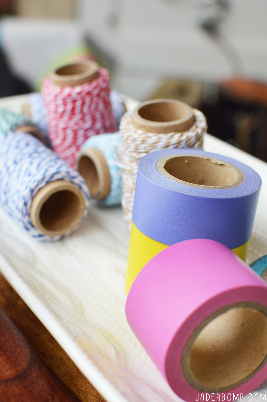 how to organize washi tape