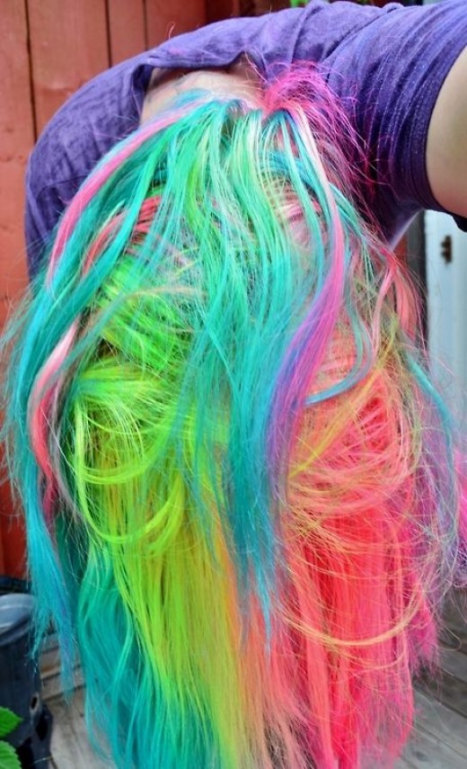 Rainbow Hair Color Ideas