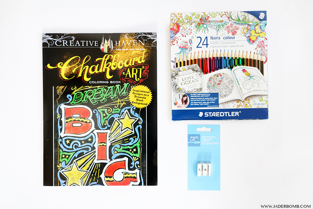 CHALKBOARD COLORING BOOKS