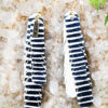 Cotton BoHo Leather Earrings - Image 3