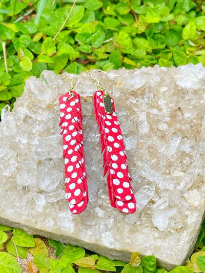 Red Pride Earrings