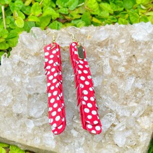 Red Pride Earrings