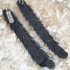 Raven Bohemian Leather Earrings - Image 3