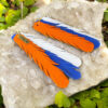 Florida Gator Inspired Football Bohemian Leather Earrings - Image 4