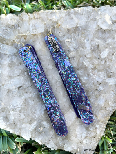 galaxy earrings